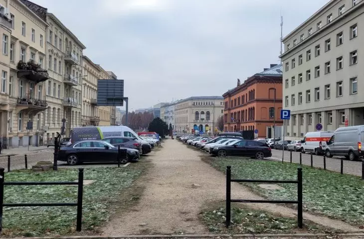Marcinkowskiego Avenue in Poznań