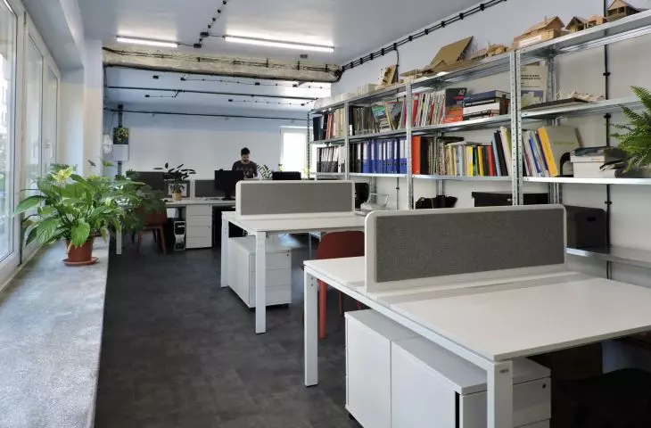 wnętrze pracowni przy ulicy Marszałkowskiej 83