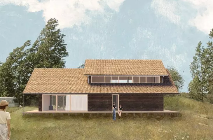 house in Masuria