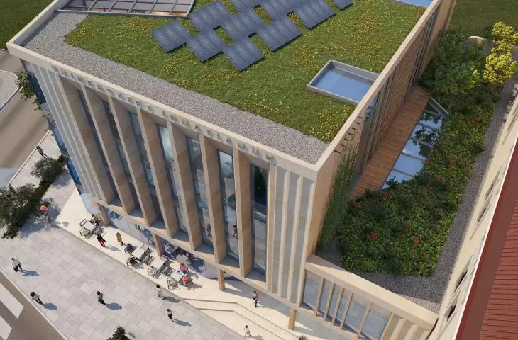 New building of Ignatianum University in Krakow