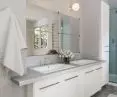 Polare agglomar bathroom countertop