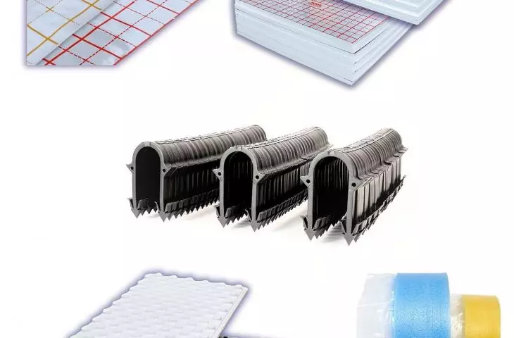  KOTAR products are a whole range of insulation materials and accessories for the installation of underfloor heating