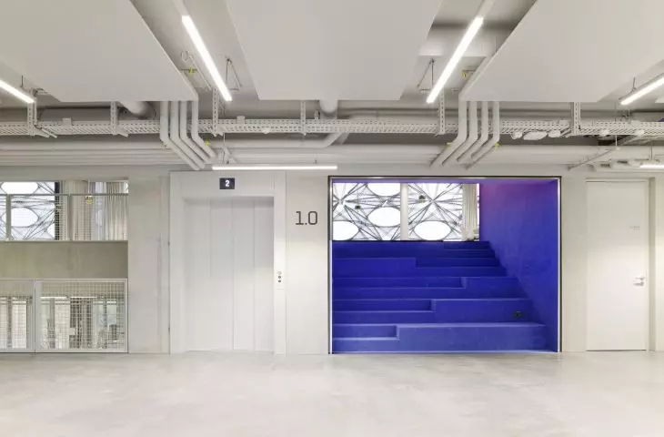 Texoversum Center for Modern Textile Technology in Reutlingen - interior view 