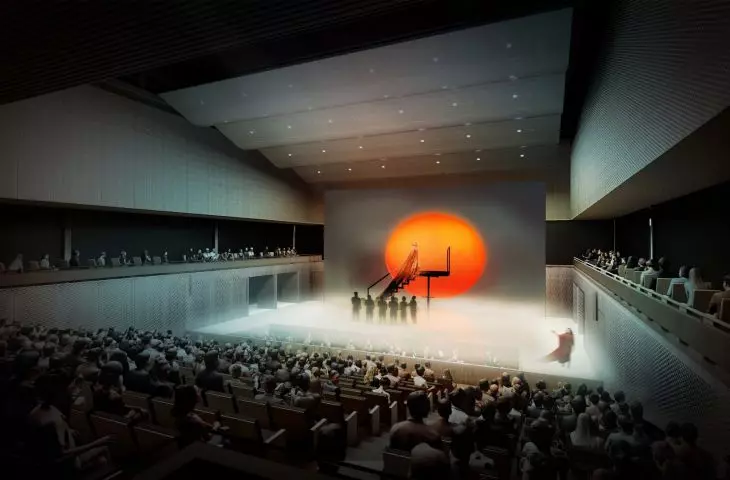 The Center for Collaborative Arts & Technology (CCAT) w Albuquerque (Nowy Meksyk) — wizualizacja sali operowej 
