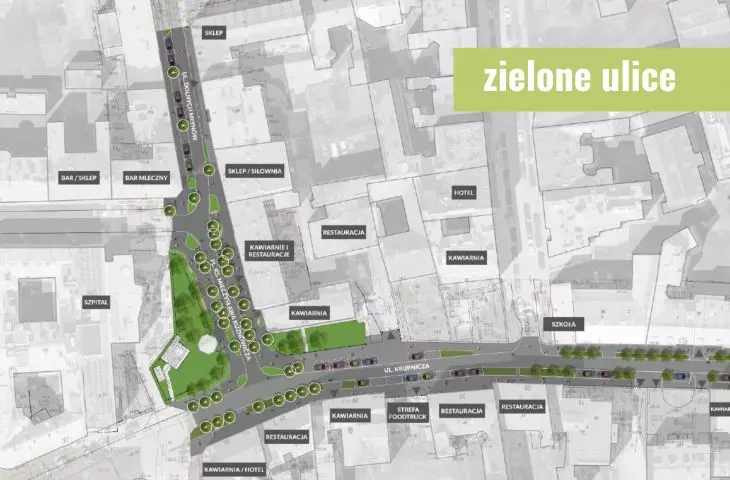 Przebudowa ulicy Dolnych Młynów w Krakowie