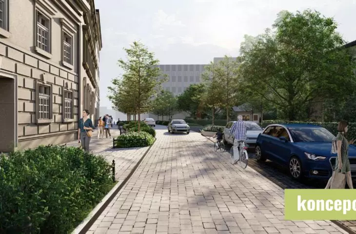 Przebudowa ulicy Dolnych Młynów w Krakowie
