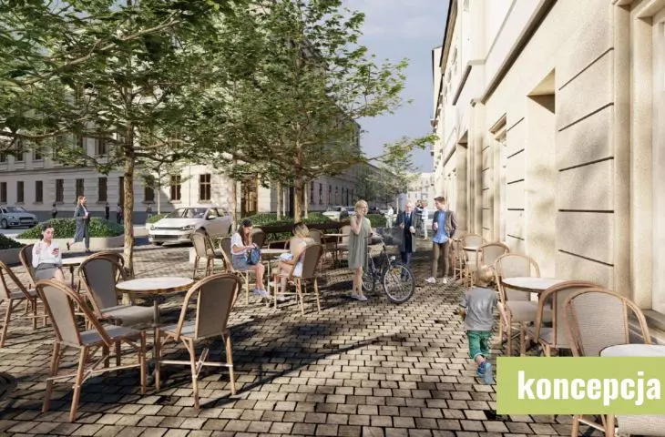 Reconstruction of Dolnych Młynów Street in Kraków