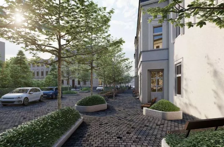 Reconstruction of Dolnych Młynów Street in Kraków