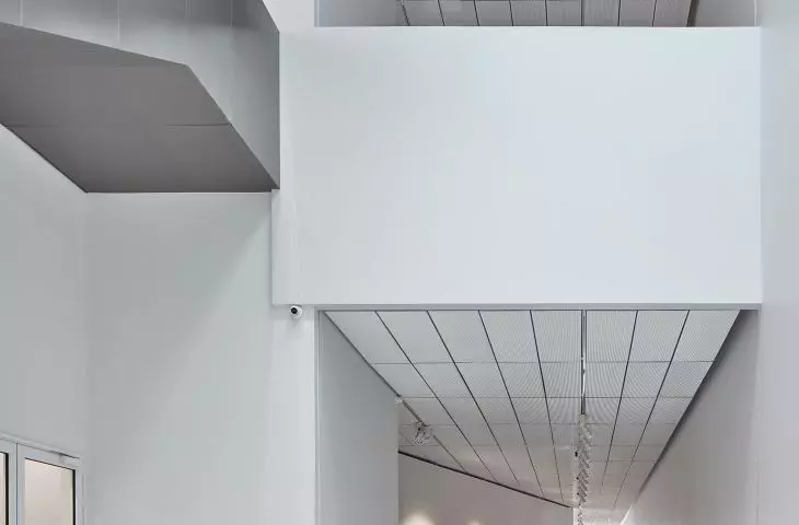 Stasys Museum in Panevėžys (Lithuanian: Panevėžys) - view of the two-story interior 