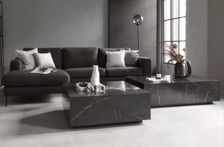 In this style, the brutalist elements are softened with organic additions