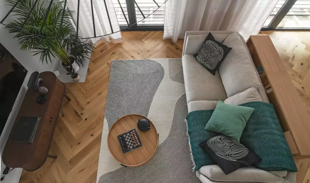 W salonie powstał specjalny kącik na rośliny