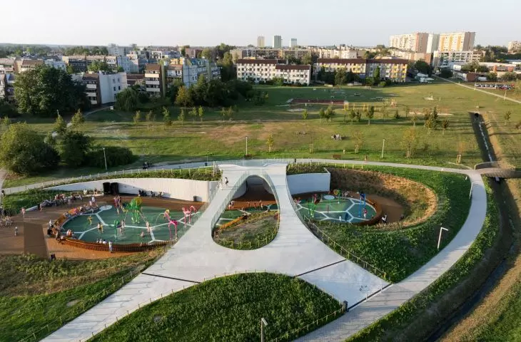 Tychy: Wodny Plac Zabaw w Parku Jaworek