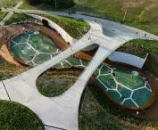 Tychy: Water playground in Jaworek Park