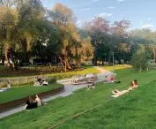 Central Park in Gdynia, expanded in recent years
