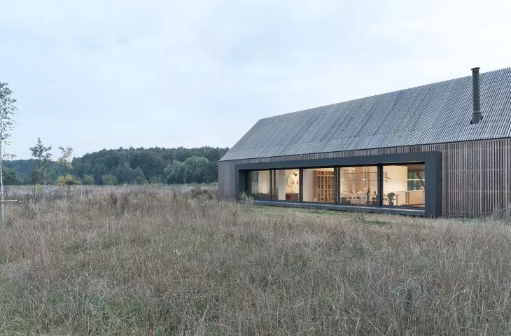 Modern barn
