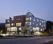  Yeongjongdo island church - night view