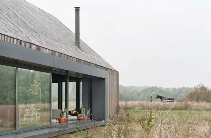 Modern barn