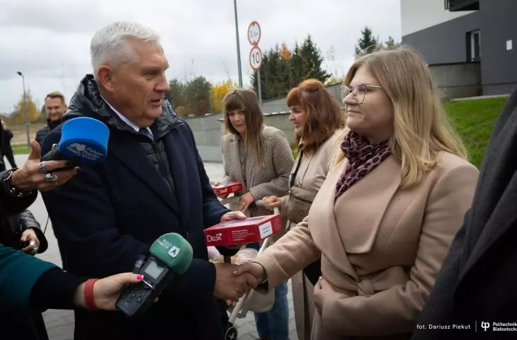 oficjalne wręczenie kluczy przez Prezydenta Miasta