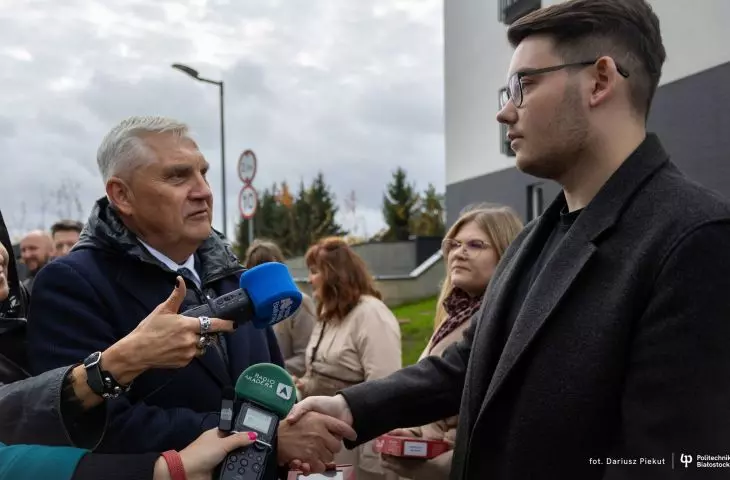 oficjalne wręczenie kluczy przez Prezydenta Miasta