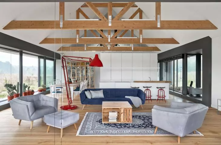 Modern barn