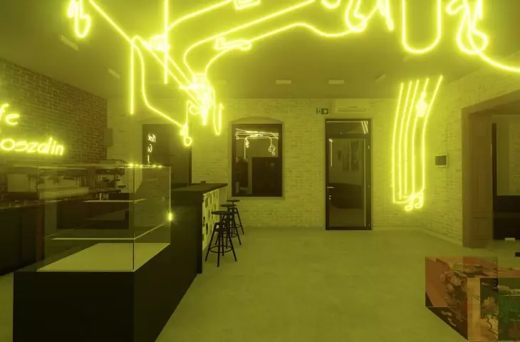 decorative lighting, neon signs