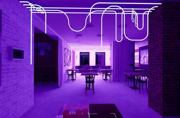 decorative lighting, neon signs