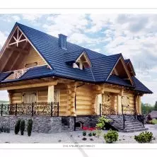 Projekt domu z bali