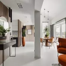 Projekt wnętrz apartamentu w Tarnowe