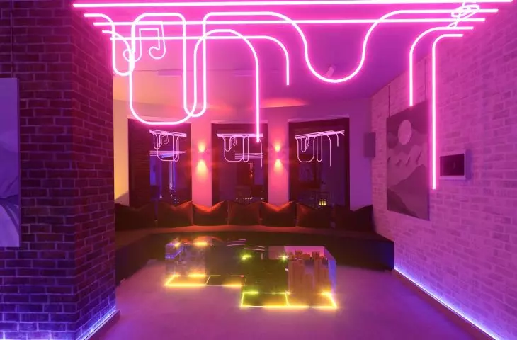 decorative lighting, neon signs