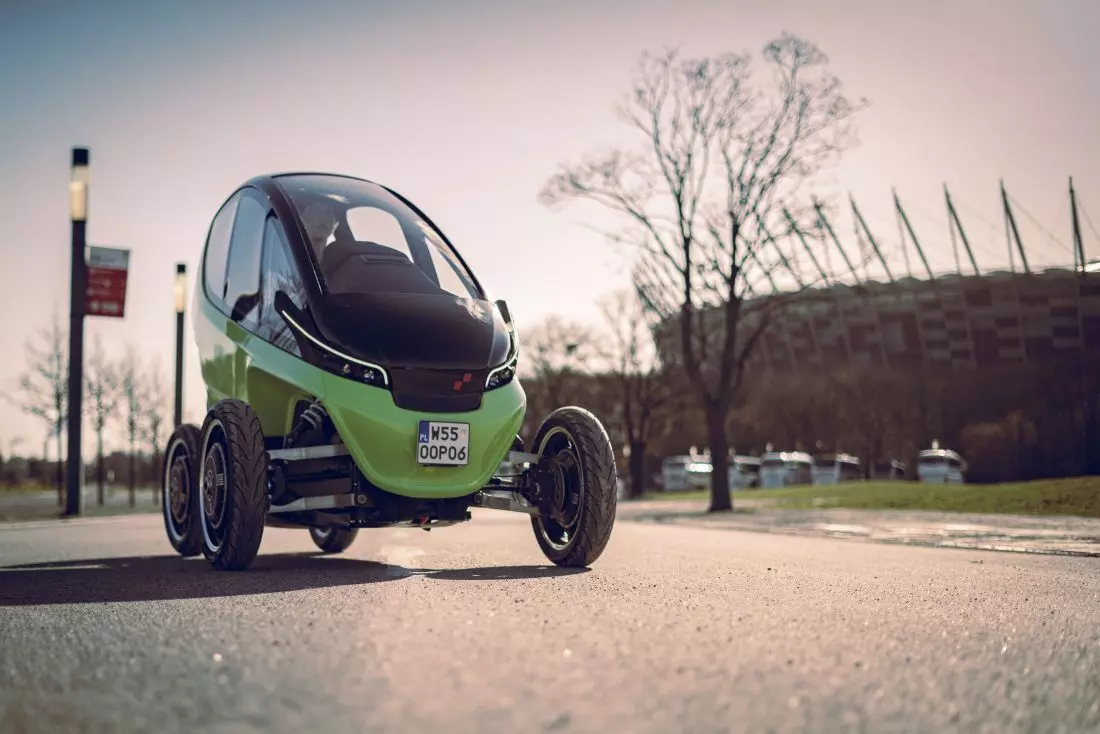 Triggo – miejski
pojazd elektryczny © Triggo