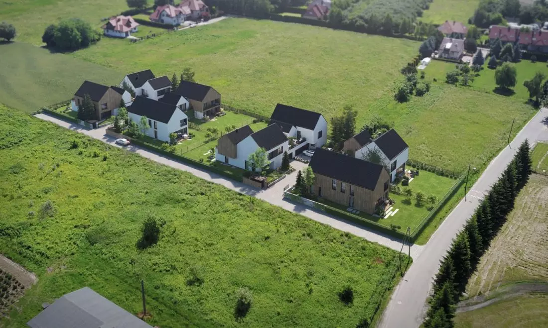Osiedle domów Zendo Wilanów, © Grupa Plus Architekci