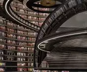 Zhongshuge Bookstore in Huai'an, in China's Jiangsu province 