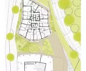 Budynek Emblem w Lille — rzut dziewiątego piętra 