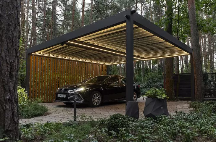 Carport - stylish car canopy