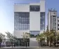 Urban Lining building in Gangdong district - view of the facade 