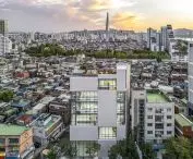 Urban Lining building in Gangdong district - bird's eye view 