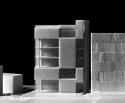 Urban Lining building in Gangdong district - model 