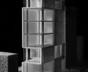 Urban Lining building in Gangdong district - model 
