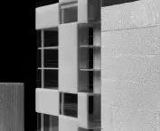 Urban Lining building in Gangdong district - model 