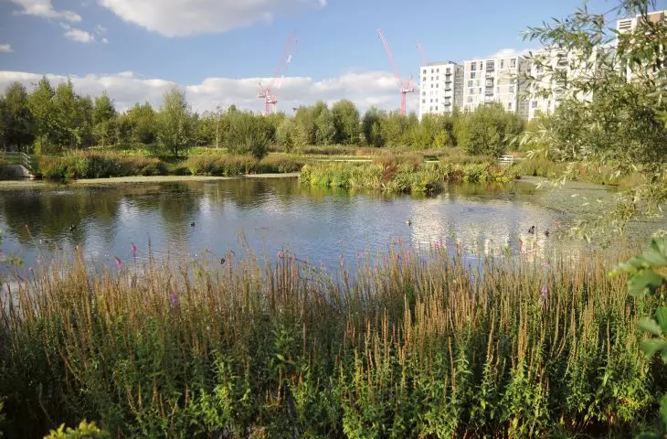 Queen Elisabeth Olympic Park in London 