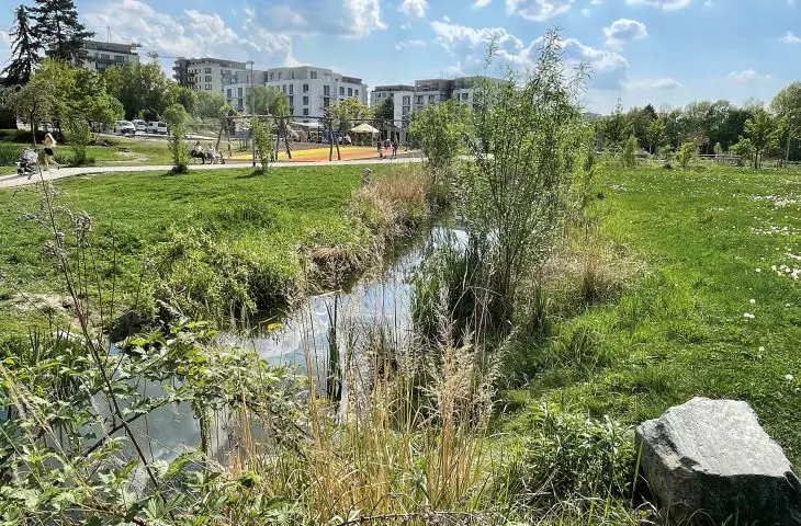 park Zahrādky w Pradze
