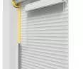Solar motor for roller shutters