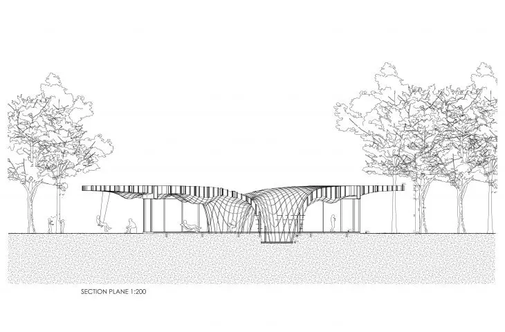Projekt pt. „Grid Pavilion”