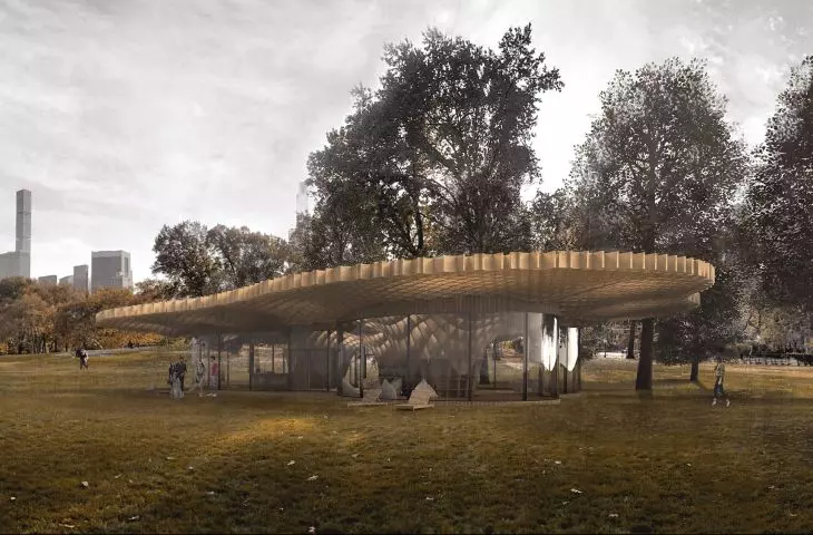 Projekt pt. „Grid Pavilion”