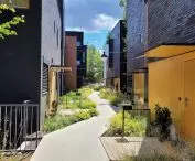 Exception to the rule: dense but very well-designed New Strzeszyn estate in Poznań, 2021-24, proj.: INSOMIA