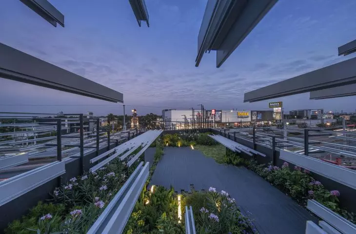 Thailand's Modern Aluminium Museum (MoMA) in Bangkok - a view from outside the facility 