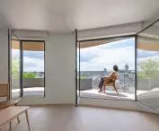 Apartamentowiec Arborescence w Angers, we Francji — widok wnętrza 