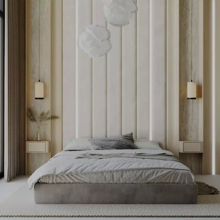 Remember not to clutter the bedroom space
