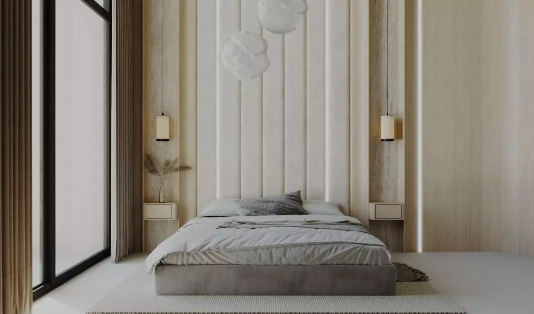 Remember not to clutter the bedroom space