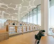 Library in Tongzhou, Beijing - interior view